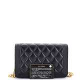 Boy Wallet on Chain Quilted Lambskin
