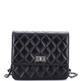 Reissue 2.55 Square Wallet on Chain Quilted Aged Calfskin