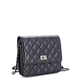 Reissue 2.55 Square Wallet on Chain Quilted Aged Calfskin