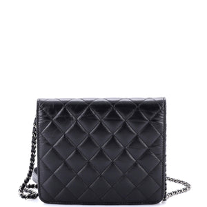 Reissue 2.55 Square Wallet on Chain Quilted Aged Calfskin
