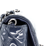 Classic Single Flap Bag Quilted Patent Mini