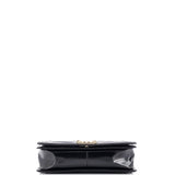 Boy Flap Bag Quilted Patent New Medium