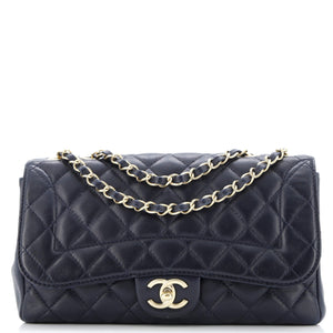 Mademoiselle Chic Flap Bag Quilted Lambskin Medium