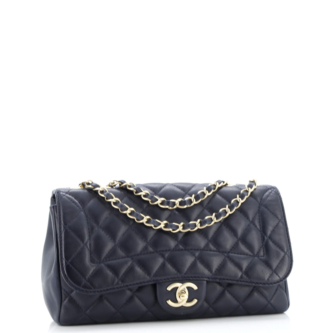Mademoiselle Chic Flap Bag Quilted Lambskin Medium