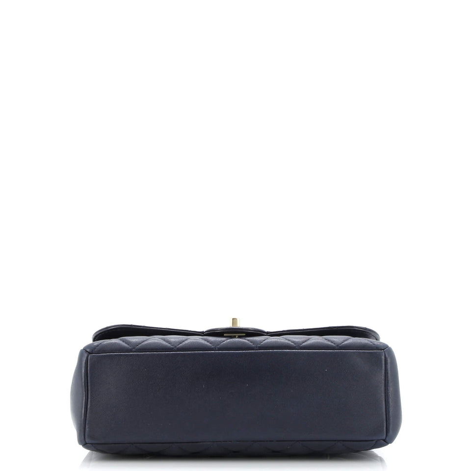 Mademoiselle Chic Flap Bag Quilted Lambskin Medium
