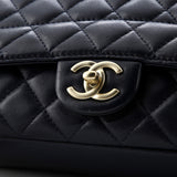 Mademoiselle Chic Flap Bag Quilted Lambskin Medium