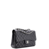 Classic Double Flap Bag Quilted Caviar Jumbo