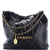 22 Chain Hobo Quilted Calfskin Medium