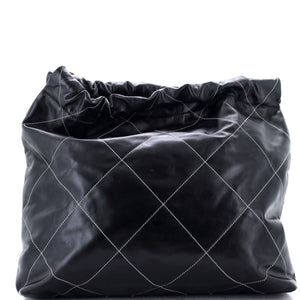 22 Chain Hobo Quilted Calfskin Medium