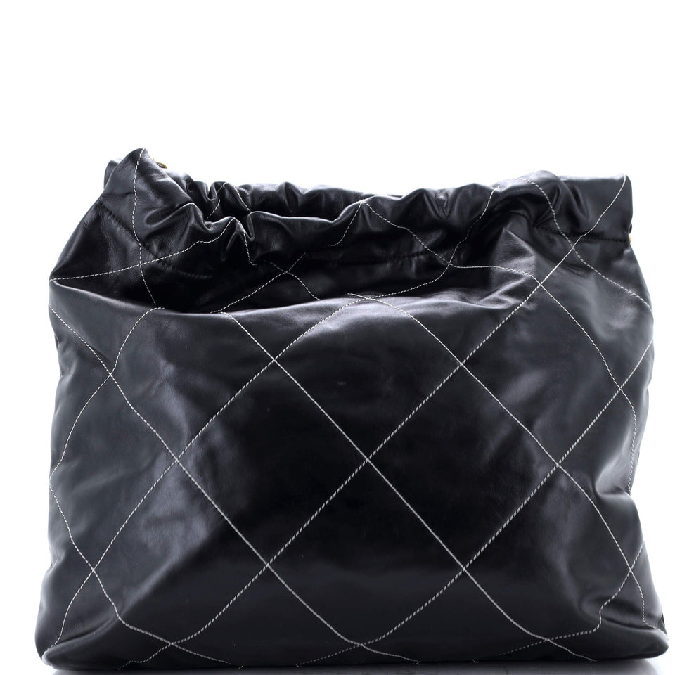 22 Chain Hobo Quilted Calfskin Medium