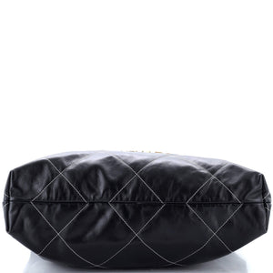 22 Chain Hobo Quilted Calfskin Medium
