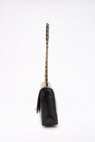 Vintage Chanel Black Single Flap with 24k gold plated hardware