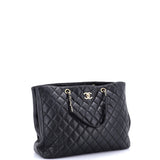 Classic CC Shopping Tote Quilted Calfskin Large