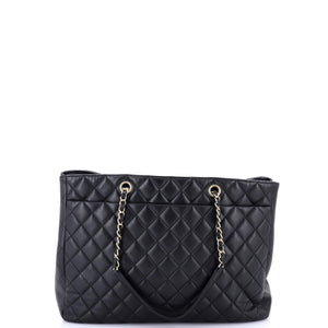 Classic CC Shopping Tote Quilted Calfskin Large