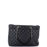 Classic CC Shopping Tote Quilted Calfskin Large