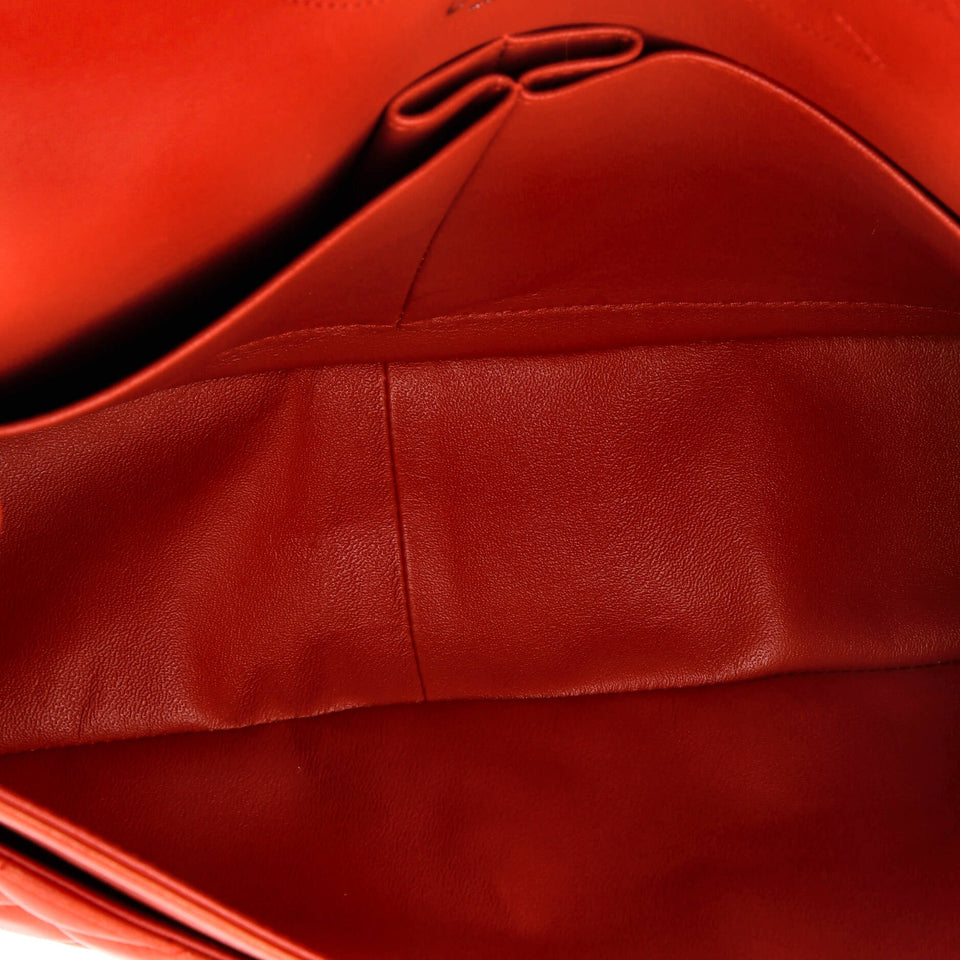 Classic Double Flap Bag Quilted Lambskin Jumbo