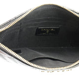French New Wave O Case Pouch Quilted Caviar Small