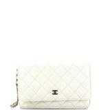 Wallet on Chain Quilted Caviar Mini