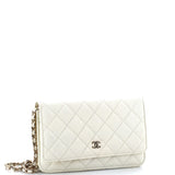 Wallet on Chain Quilted Caviar Mini