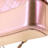 Gabrielle Hobo Quilted Iridescent Lambskin Medium