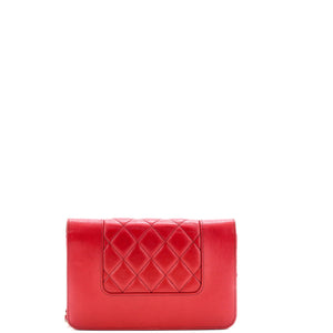Mademoiselle Vintage Wallet on Chain Quilted Sheepskin