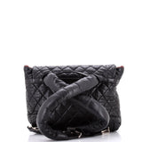 Coco Cocoon Flap Backpack Quilted Lambskin