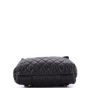 Coco Cocoon Flap Backpack Quilted Lambskin