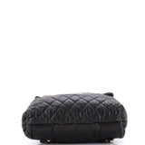 Coco Cocoon Flap Backpack Quilted Lambskin