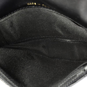 Pearl Strap Clutch with Chain Quilted Calfskin
