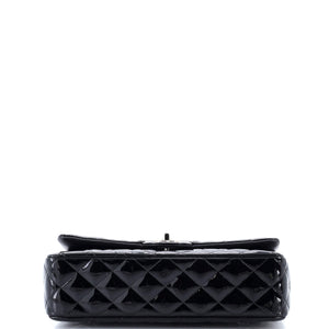 Classic Double Flap Bag Quilted Patent Medium