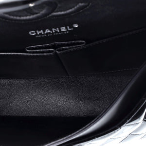 Classic Double Flap Bag Quilted Patent Medium