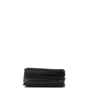 Top Handle Phone Holder with Chain Quilted Lambskin with Crystals