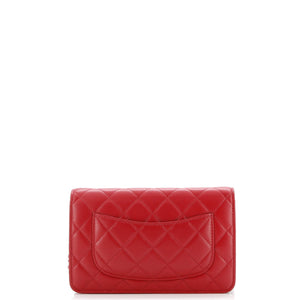 Wallet on Chain Quilted Lambskin