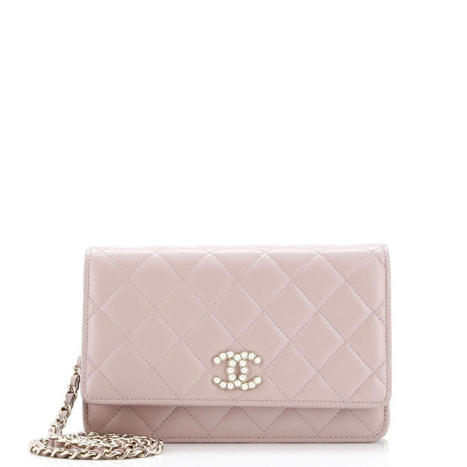 Coco Candy Wallet on Chain Quilted Lambskin