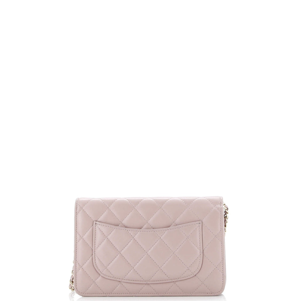 Coco Candy Wallet on Chain Quilted Lambskin