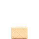 19 Trifold Flap Wallet Quilted Lambskin Small