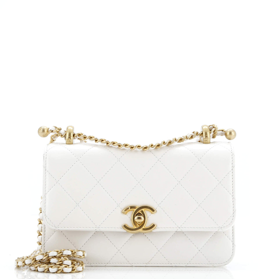 Perfect Fit Flap Bag Quilted Calfskin Mini