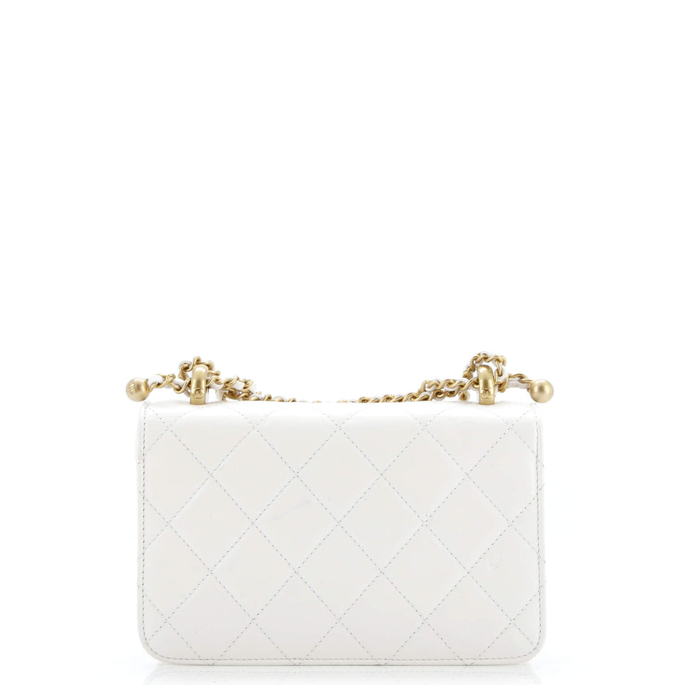 Perfect Fit Flap Bag Quilted Calfskin Mini