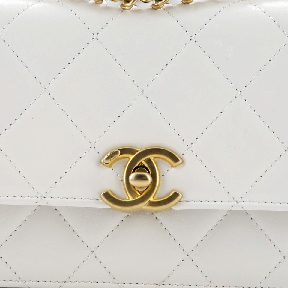 Perfect Fit Flap Bag Quilted Calfskin Mini