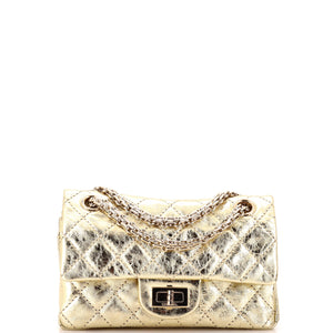 Reissue 2.55 Flap Bag Quilted Aged Calfskin Mini