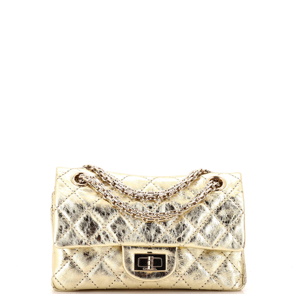 Reissue 2.55 Flap Bag Quilted Aged Calfskin Mini