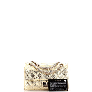 Reissue 2.55 Flap Bag Quilted Aged Calfskin Mini