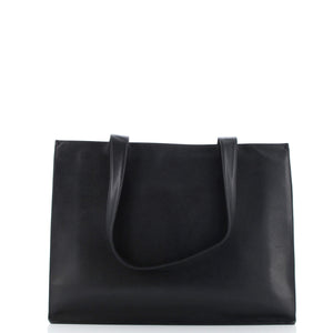 Vintage Timeless Shopping Tote Caviar