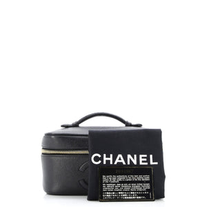 Vintage Timeless Vanity Case Caviar Mini
