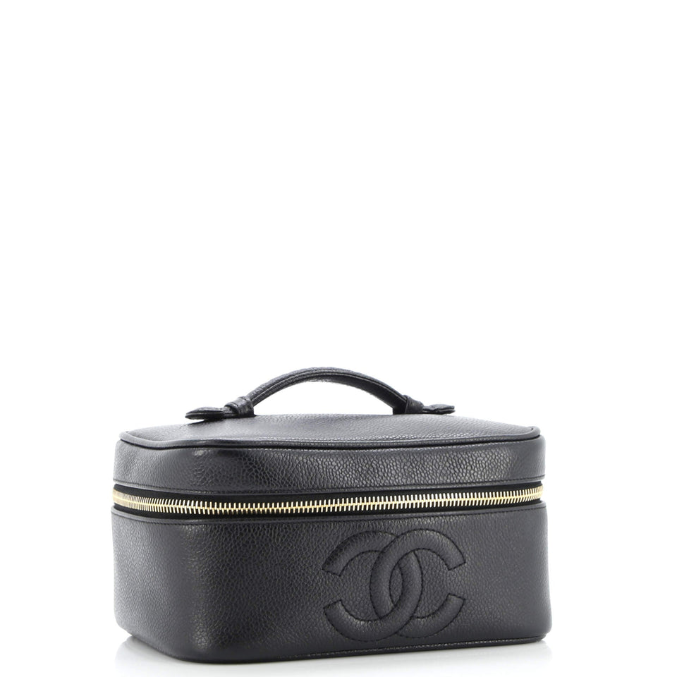 Vintage Timeless Vanity Case Caviar Mini