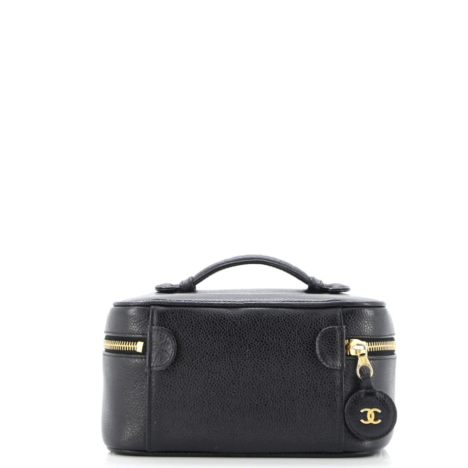 Vintage Timeless Vanity Case Caviar Mini