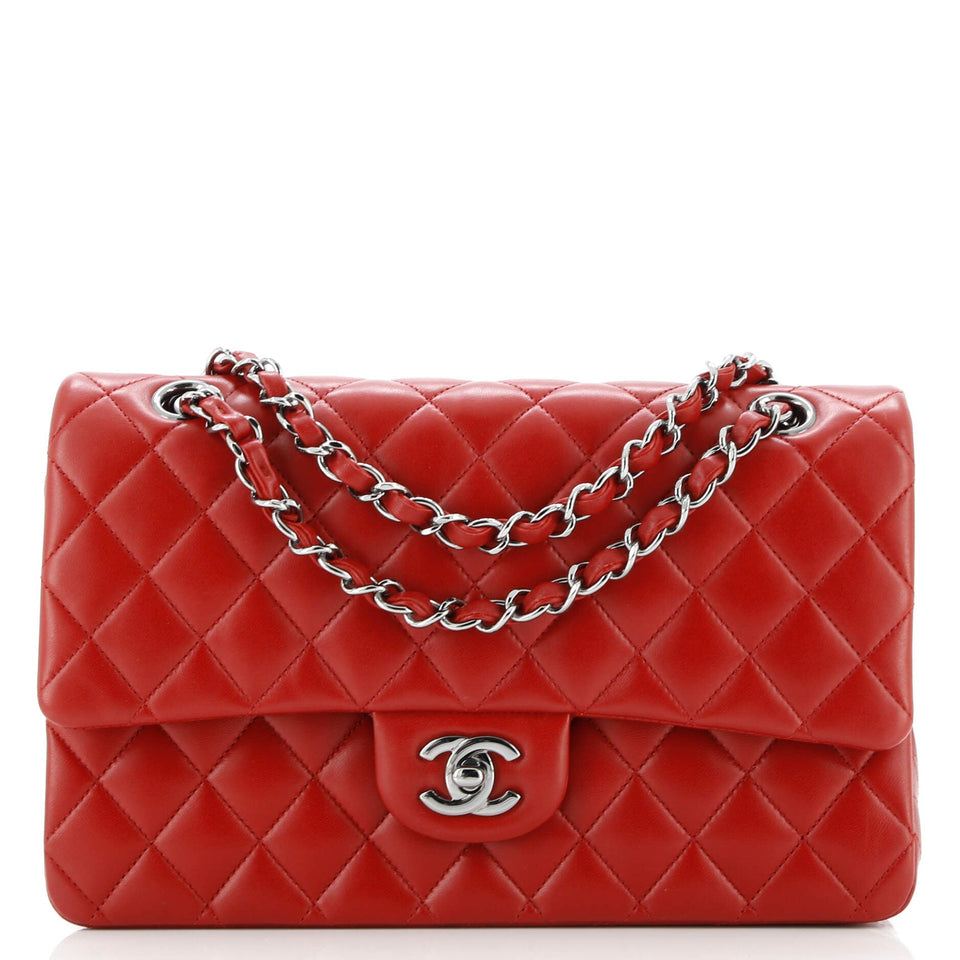 Classic Double Flap Bag Quilted Lambskin Medium