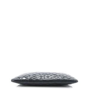 O Case Clutch Lambskin and Quilted Patent Large
