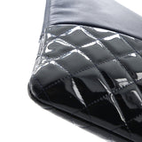 O Case Clutch Lambskin and Quilted Patent Large