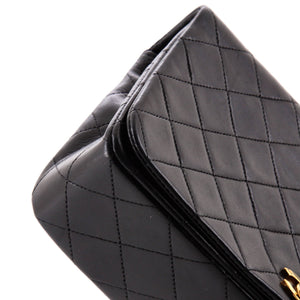 Vintage Full Flap Bag Quilted Lambskin Medium